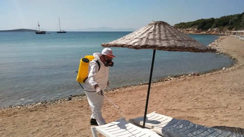Covid-19 Tedbirleri Kapsamında Yürütülen Dezenfekte Çalışmaları
